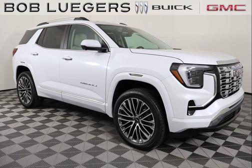 Glacier White Tricoat 2026 GMC Terrain Denali