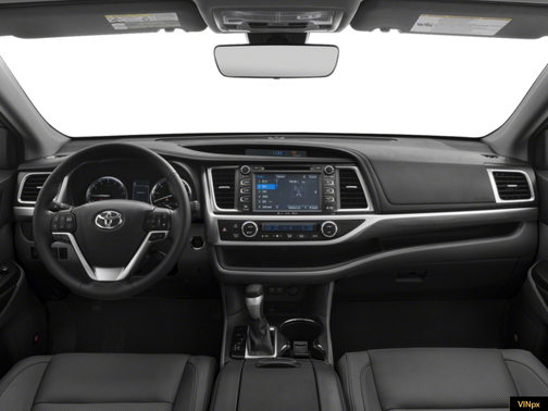 Midnight Black Metallic 2018 Toyota Highlander Limited