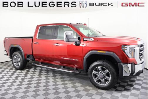 Volcanic Red Tintcoat 2026 GMC Sierra 2500 SLT