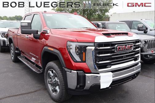 Volcanic Red Tintcoat 2026 GMC Sierra 2500 SLT