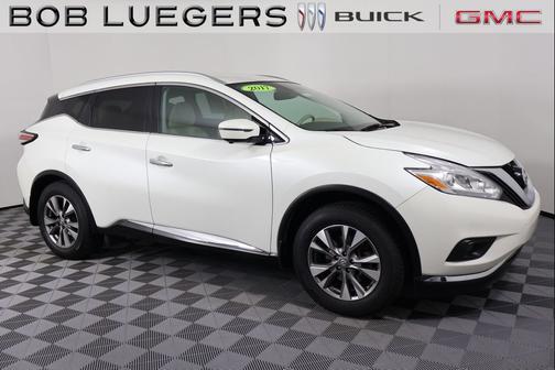 Pearl White 2017 Nissan Murano SL