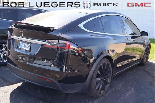 Black 2017 Tesla Model X 90D