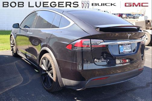 Black 2017 Tesla Model X 90D