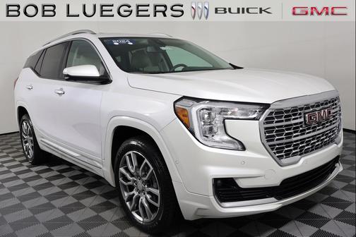 White Frost Tricoat 2024 GMC Terrain Denali