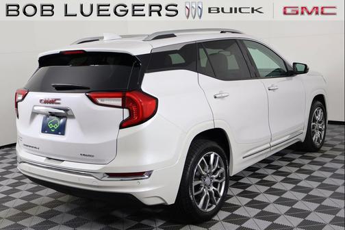 White Frost Tricoat 2024 GMC Terrain Denali