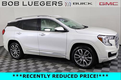 White Frost Tricoat 2024 GMC Terrain Denali