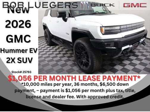 2026 GMC HUMMER EV SUV 2X