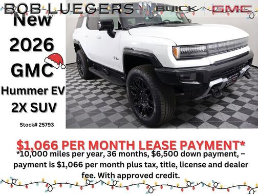 2026 GMC HUMMER EV SUV 2X