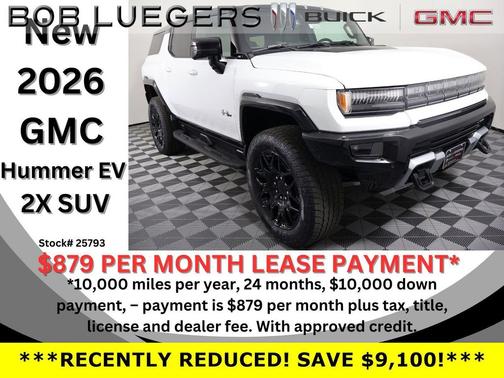 2026 GMC HUMMER EV SUV 2X