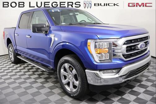 Atlas Blue Metallic 2022 Ford F-150 XLT