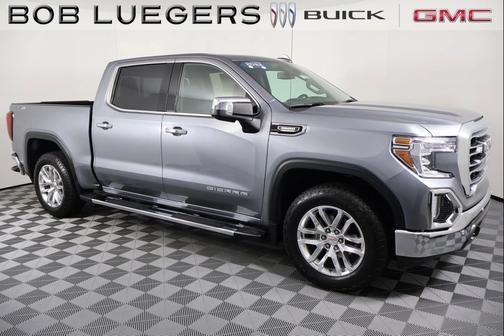 Satin Steel Metallic 2022 GMC Sierra 1500 SLT