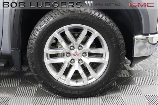 Satin Steel Metallic 2022 GMC Sierra 1500 SLT