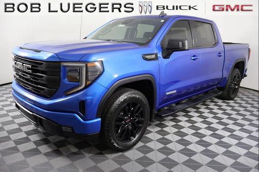 Dynamic Blue Metallic 2024 GMC Sierra 1500 Elevation