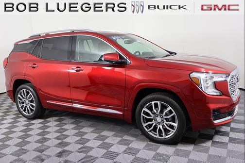 Volcanic Red Tintcoat 2024 GMC Terrain Denali