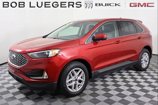 Rapid Red Metallic Tinted Clearcoat 2023 Ford Edge SEL