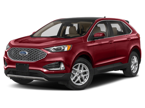 Rapid Red Metallic Tinted Clearcoat 2023 Ford Edge SEL