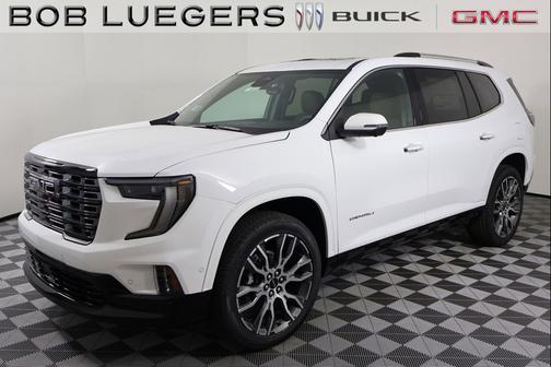 White 2026 GMC Acadia Denali