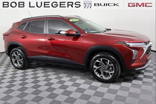 Crimson Metallic 2024 Chevrolet Trax LT