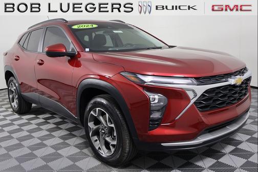 Crimson Metallic 2024 Chevrolet Trax LT