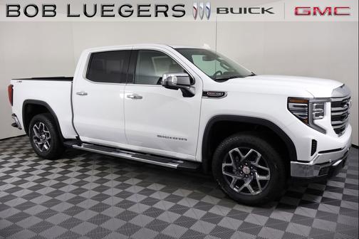 White 2026 GMC Sierra 1500 SLT