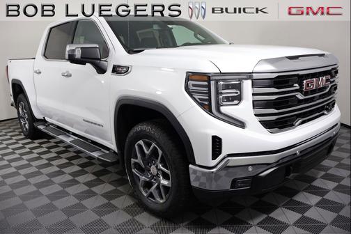 White 2026 GMC Sierra 1500 SLT