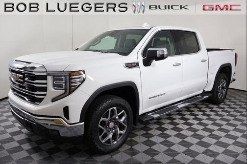 White 2026 GMC Sierra 1500 SLT
