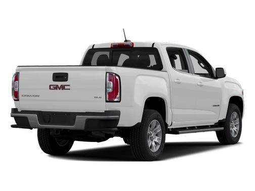 Summit White 2016 GMC Canyon SLE