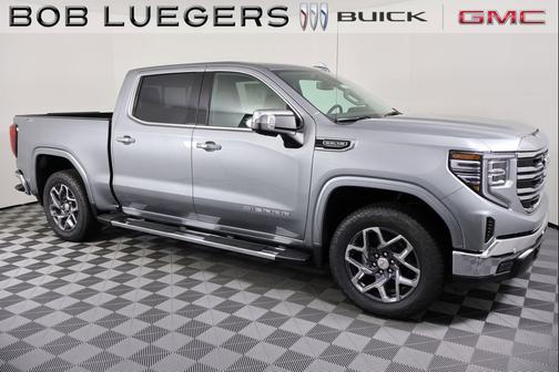 Gray 2026 GMC Sierra 1500 SLT