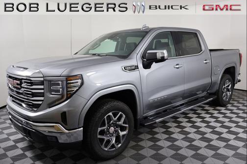 Gray 2026 GMC Sierra 1500 SLT