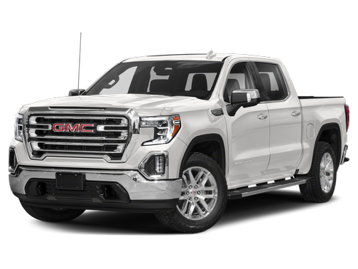 Summit White 2021 GMC Sierra 1500 SLT