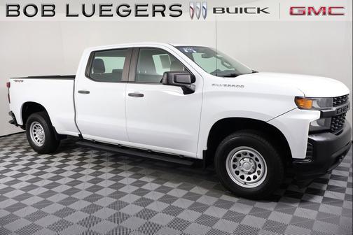 Summit White 2021 Chevrolet Silverado 1500 WT
