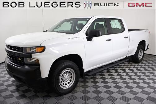 Summit White 2021 Chevrolet Silverado 1500 WT