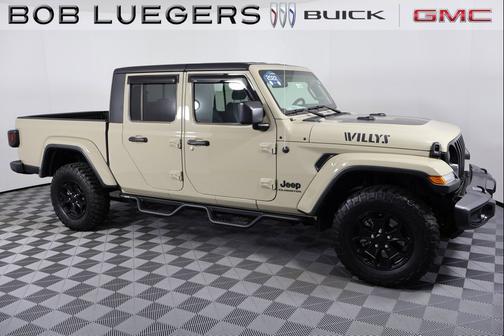 Limited Edition Gobi Clearcoat 2022 Jeep Gladiator Willys 4x4