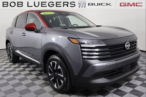 Gray 2025 Nissan Kicks SV