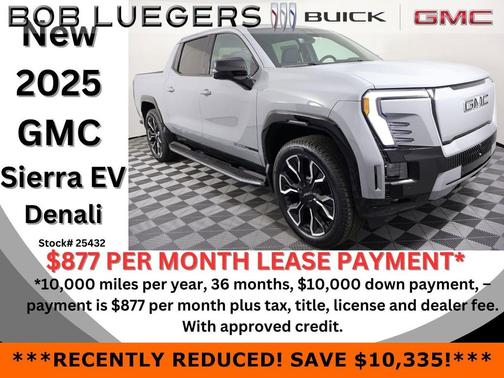 2025 GMC Sierra EV Max Range Denali