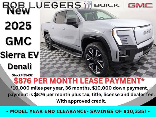 2025 GMC Sierra EV Max Range Denali
