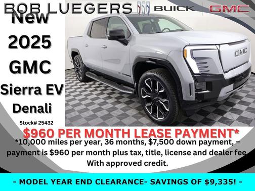2025 GMC Sierra EV Max Range Denali