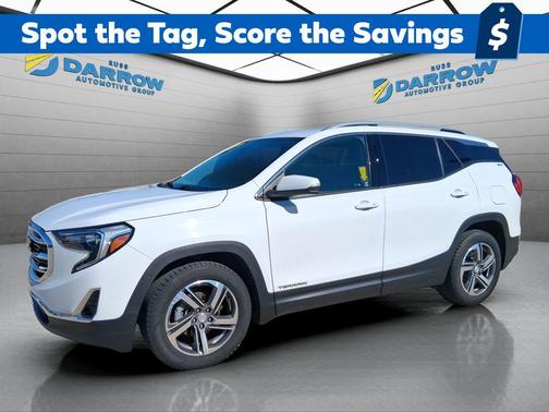 Summit White 2020 GMC Terrain SLT