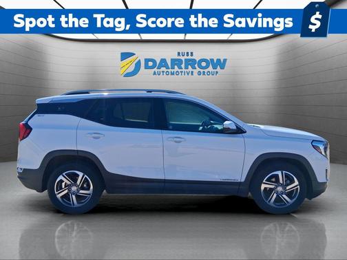 Summit White 2020 GMC Terrain SLT