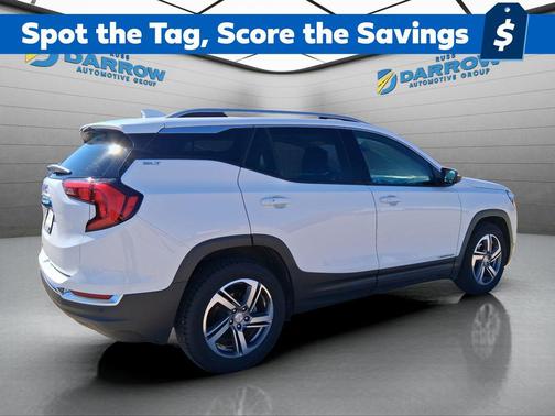 Summit White 2020 GMC Terrain SLT