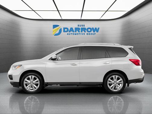 Glacier White 2018 Nissan Pathfinder SV