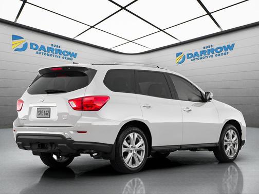 Glacier White 2018 Nissan Pathfinder SV