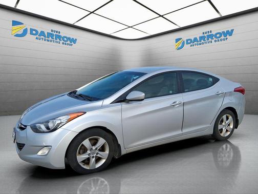 Radiant Silver 2013 Hyundai ELANTRA GLS