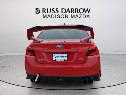 Lightning Red 2015 Subaru WRX STI Base