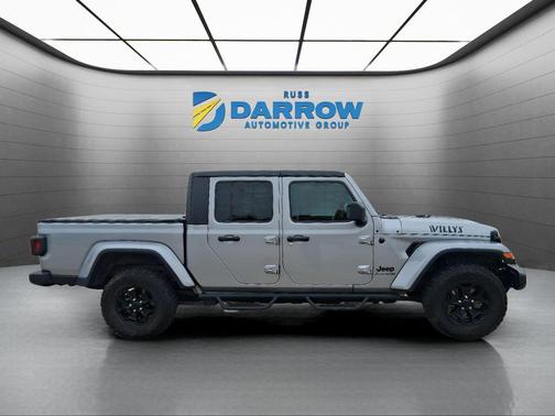 Billet Silver Metallic Clearcoat 2021 Jeep Gladiator Willys 4x4