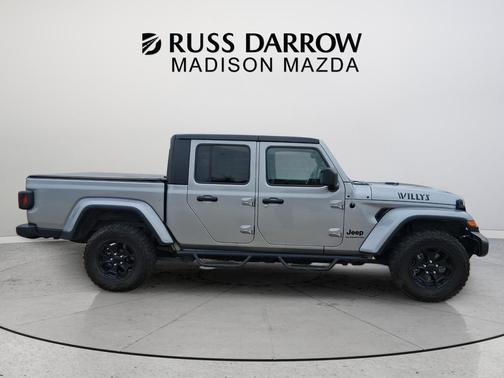 Billet Silver Metallic Clearcoat 2021 Jeep Gladiator Willys 4x4