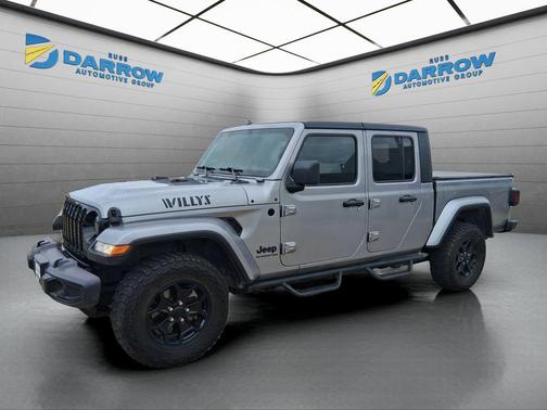 Billet Silver Metallic Clearcoat 2021 Jeep Gladiator Willys 4x4