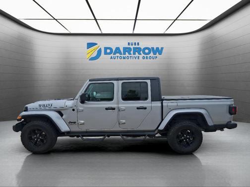 Billet Silver Metallic Clearcoat 2021 Jeep Gladiator Willys 4x4