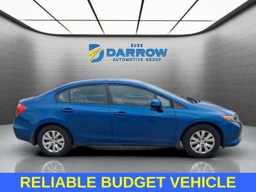Dyno Blue Pearl II 2012 Honda Civic LX