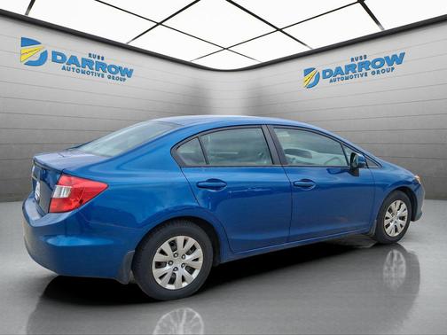 Dyno Blue Pearl II 2012 Honda Civic LX